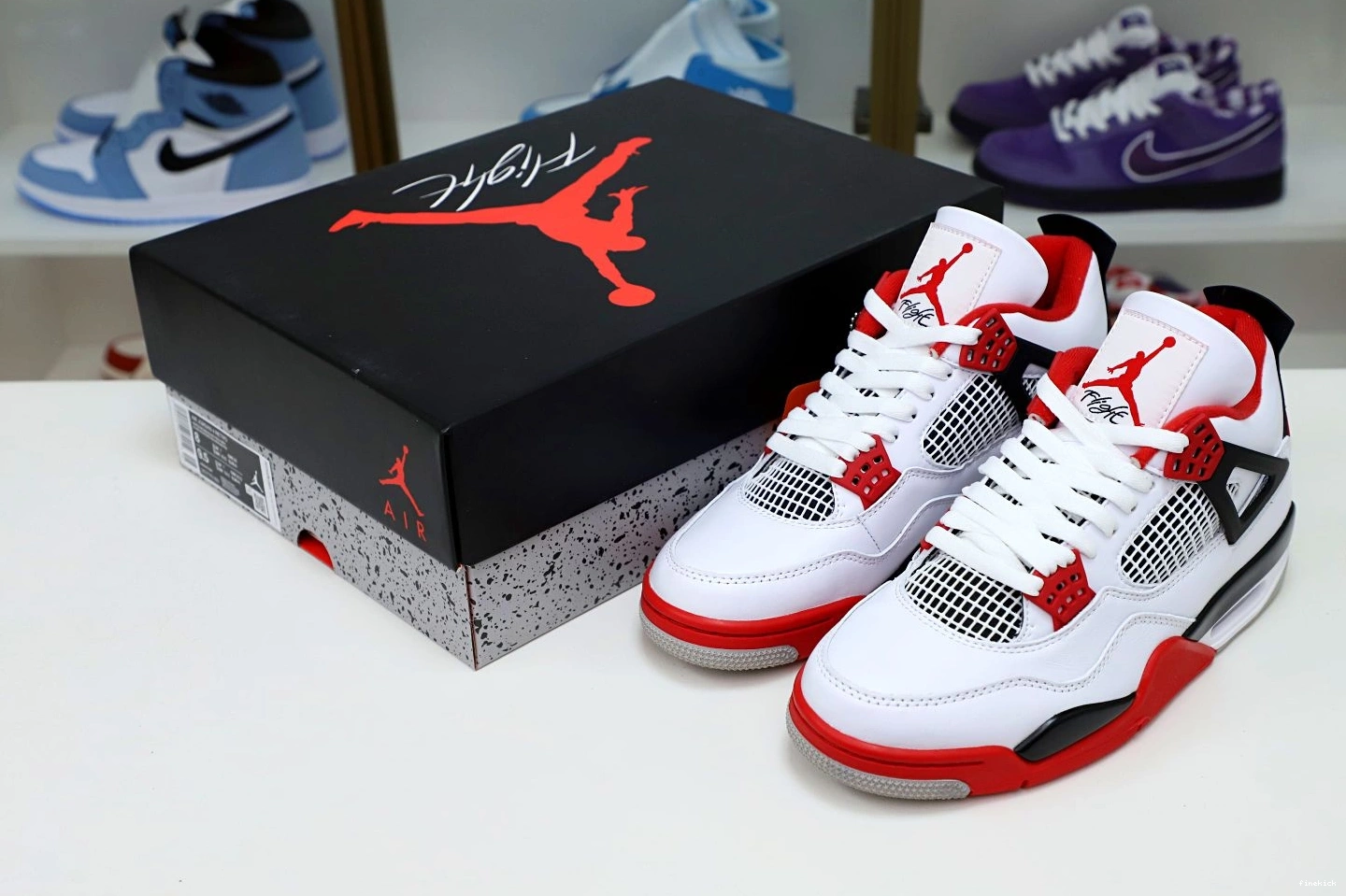 RED' 2012 RETRO JORDAN AIR 4 'FIRE 1030
